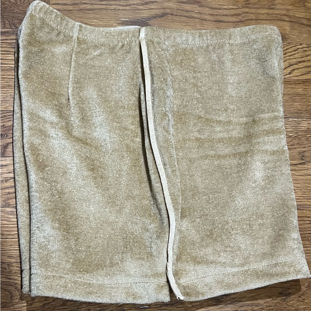 Vintage 60s/70s velour shorts Small EUC